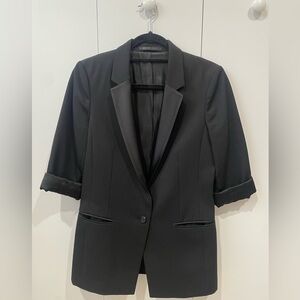 All Saints Blazer with rolled sleeve detail